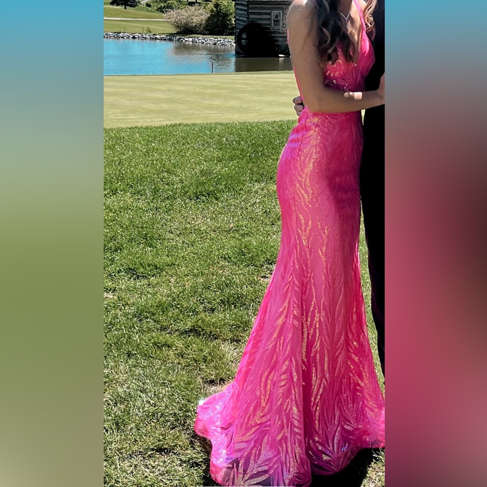 Pink Prom Dress - Picture 2 of 3